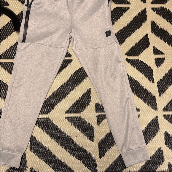 Gray Jogger Pants with Black Accents - Picture 2 of 3